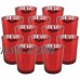 Just Artifacts Mercury Glass Votive Candle Holder 2.75"H (12pcs, Speckled Red) -Mercury Glass Votive Tealight Candle Holders for Weddings, Parties and Home Décor   570341935